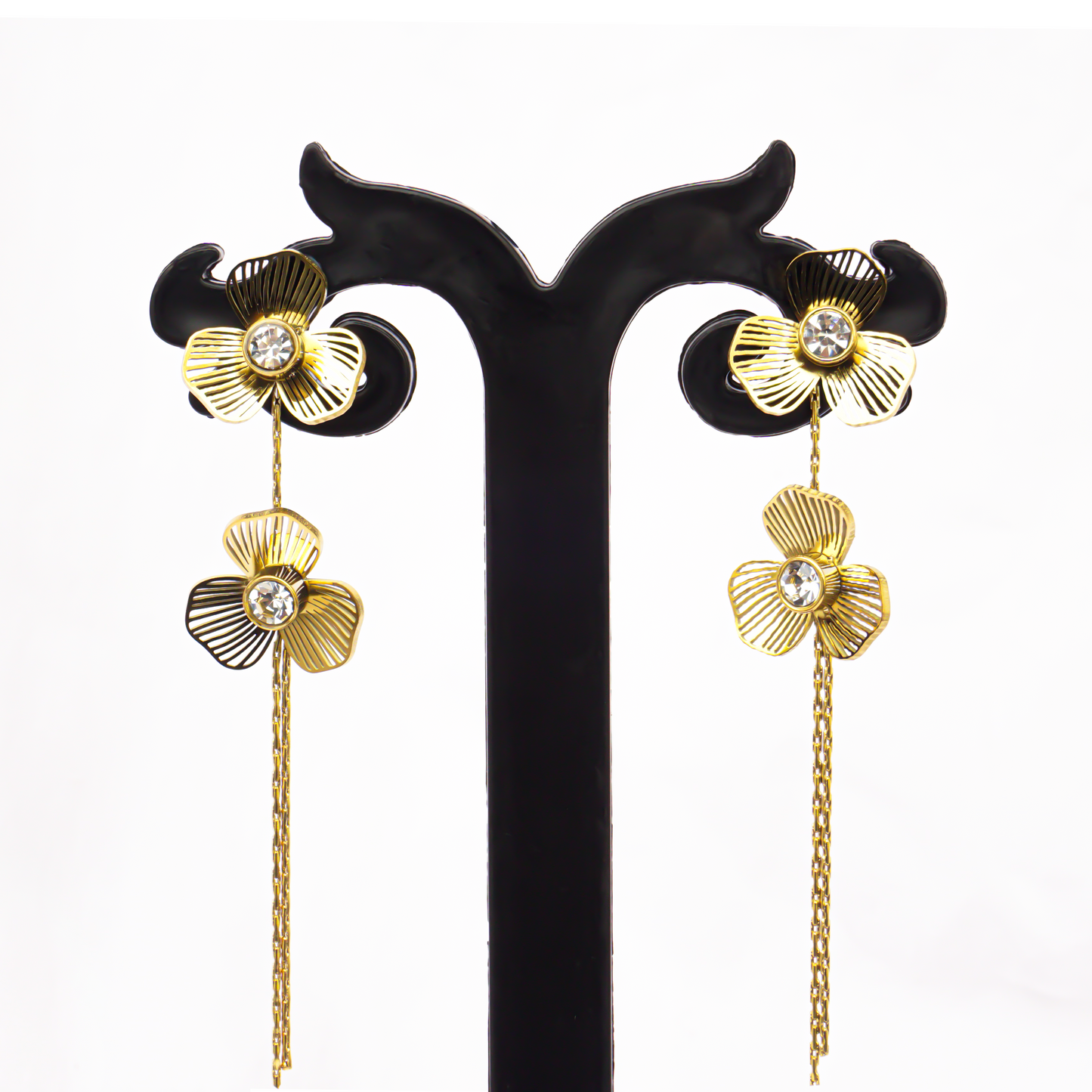 Blossom Cascade Statement Earrings