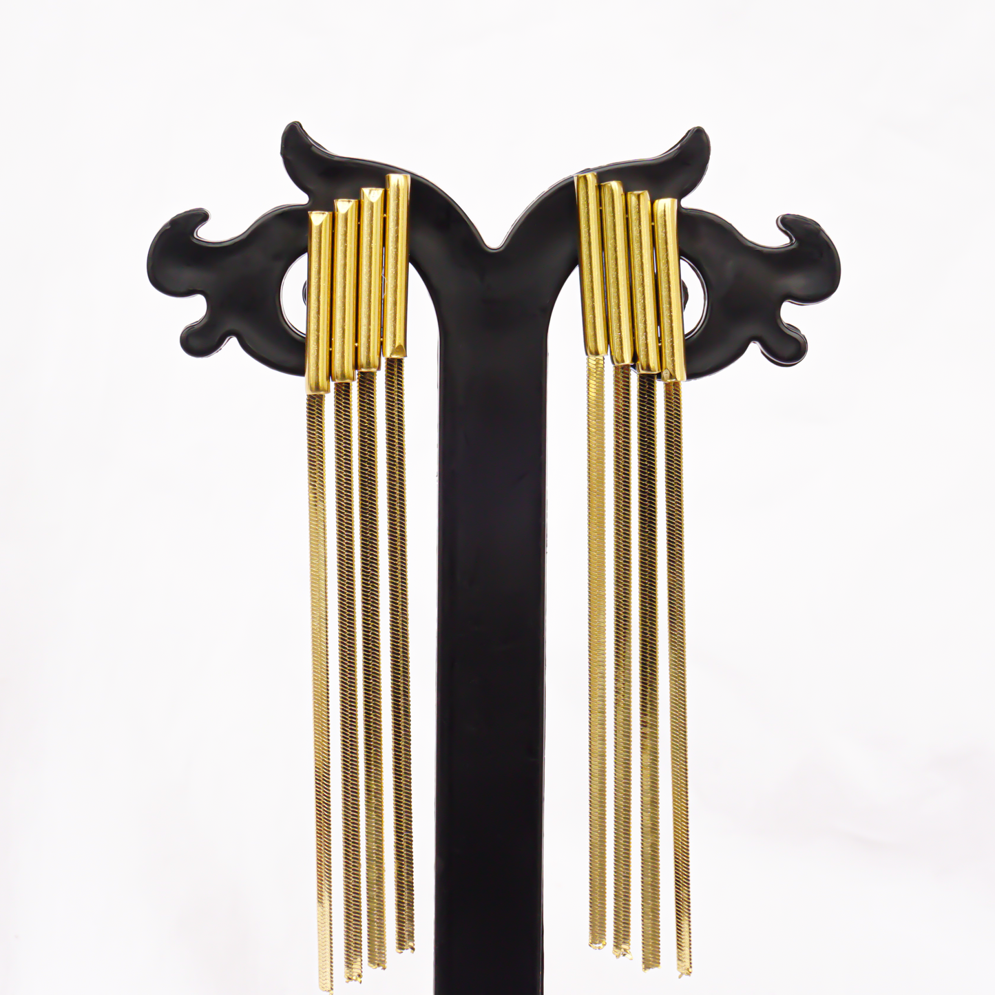 Rectangular Tassle Earring