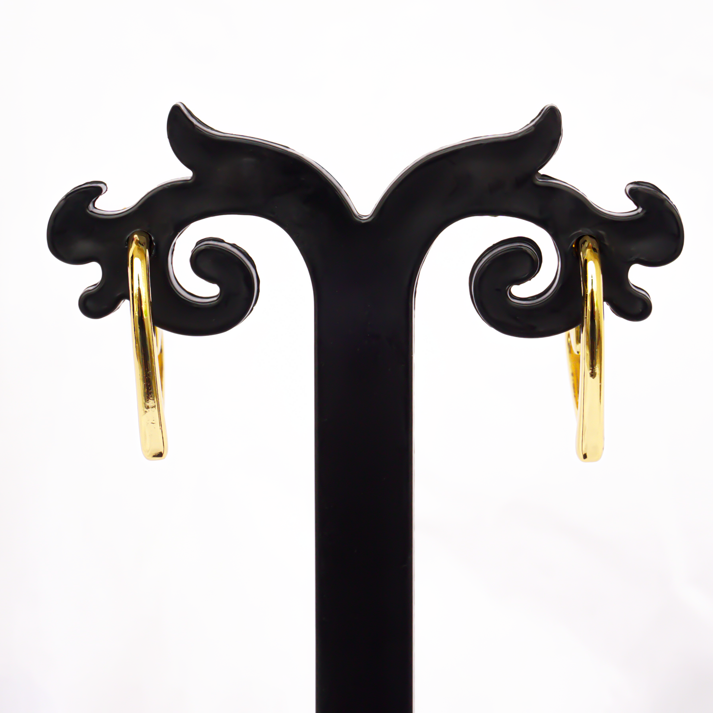 Anti Tarnish Heart Shaped Hoop Earring