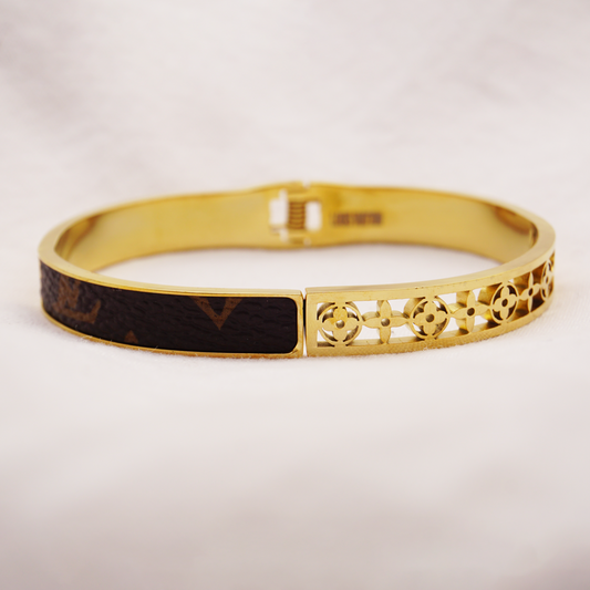 Louis Vuitton Style Wild LV Jonc Bracelet