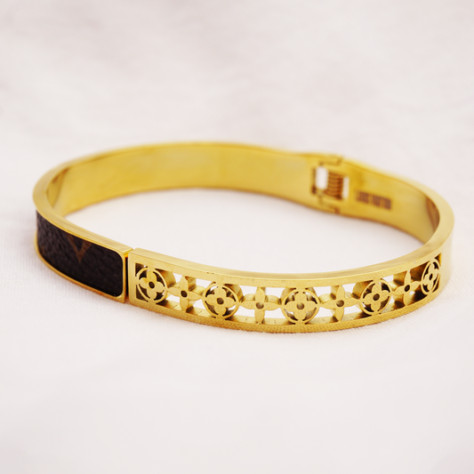 Louis Vuitton Style Wild LV Jonc Bracelet