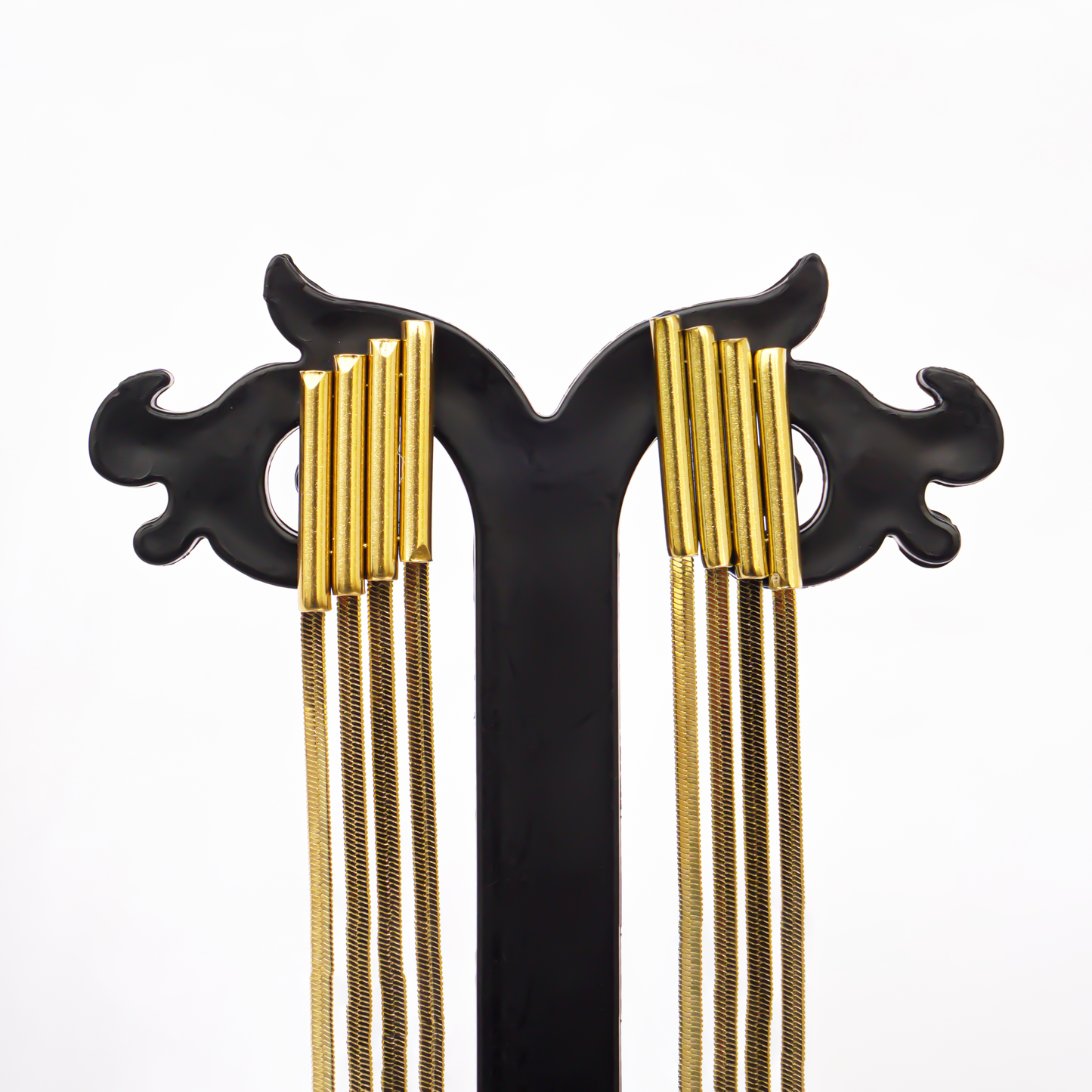 Rectangular Tassle Earring