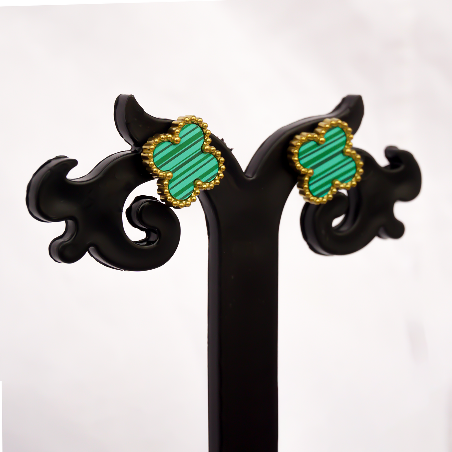 Salve Clover Stainless Steel Earrings for Women Fashion