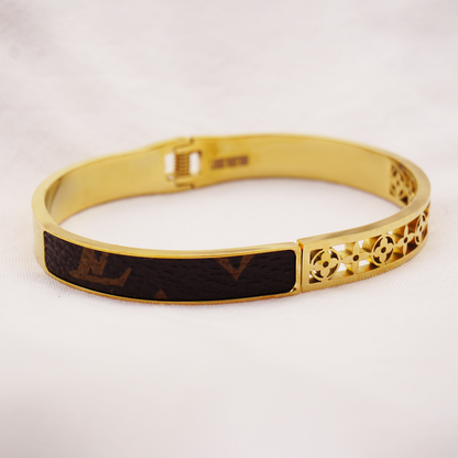 Louis Vuitton Style Wild LV Jonc Bracelet