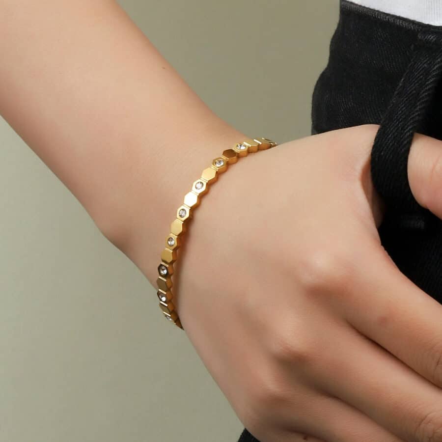 Honey Comb Bracelet