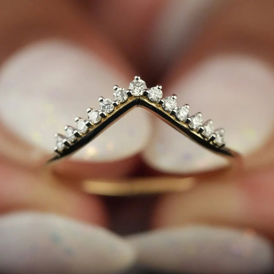 Pave Diamond Royal Ring For Women