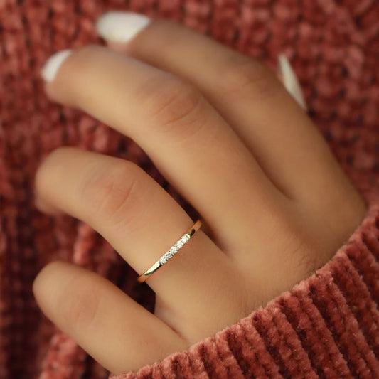 Slim Circle Wedding Band