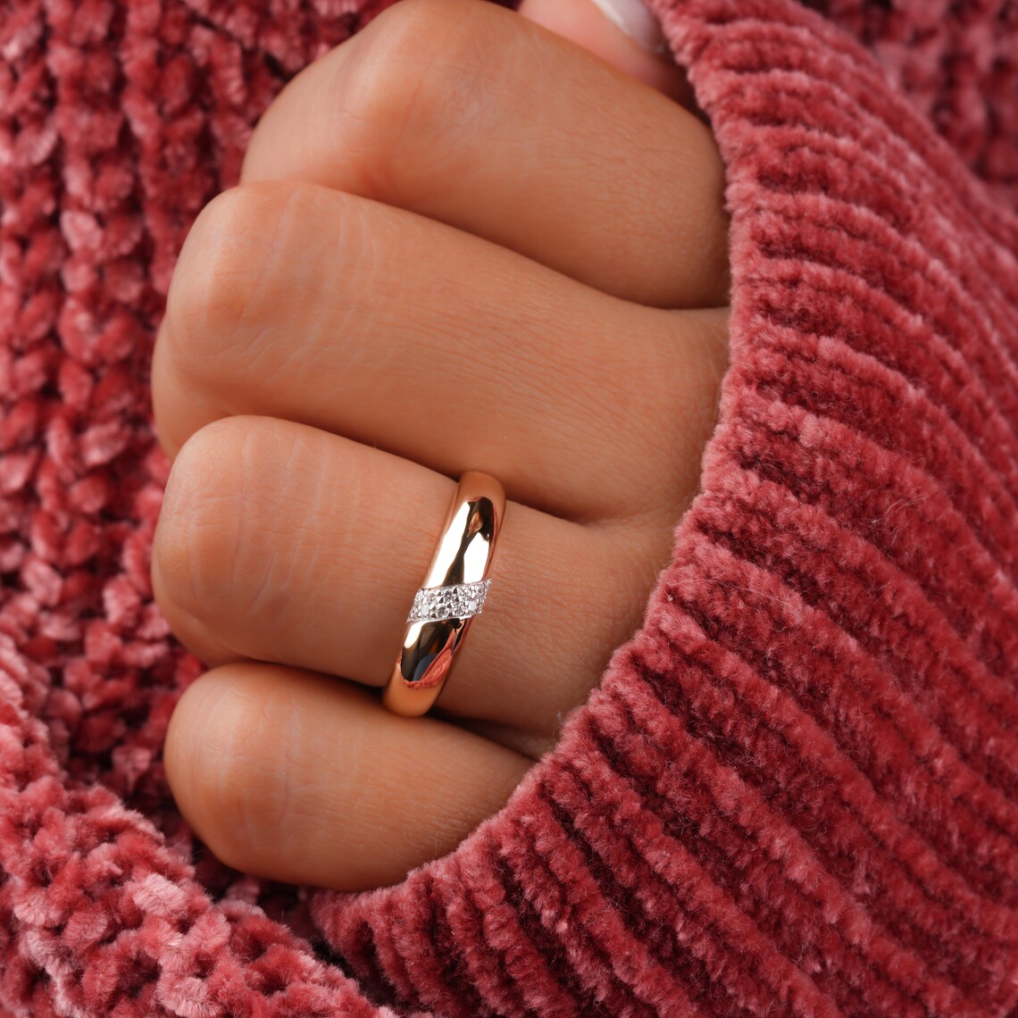 Celestial Embrace High Dome Statement Ring