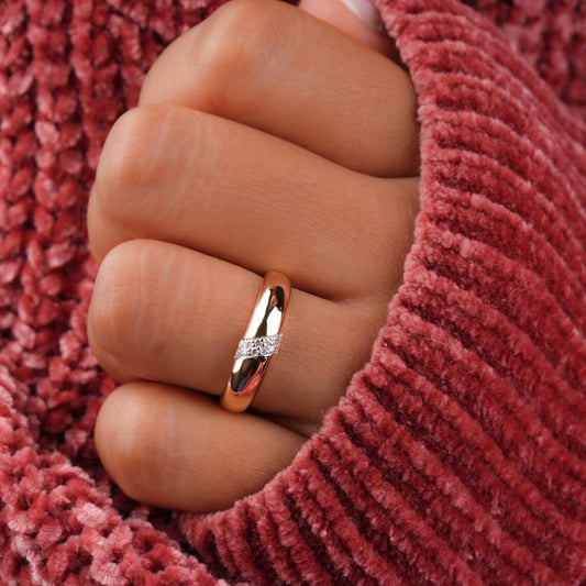 Celestial Embrace High Dome Statement Ring
