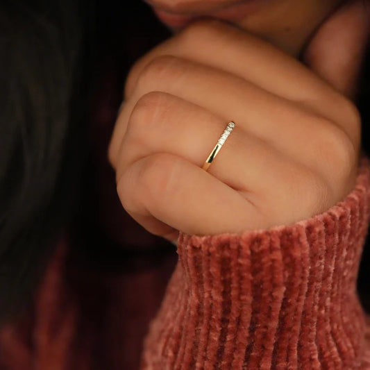 Slim Circle Wedding Band