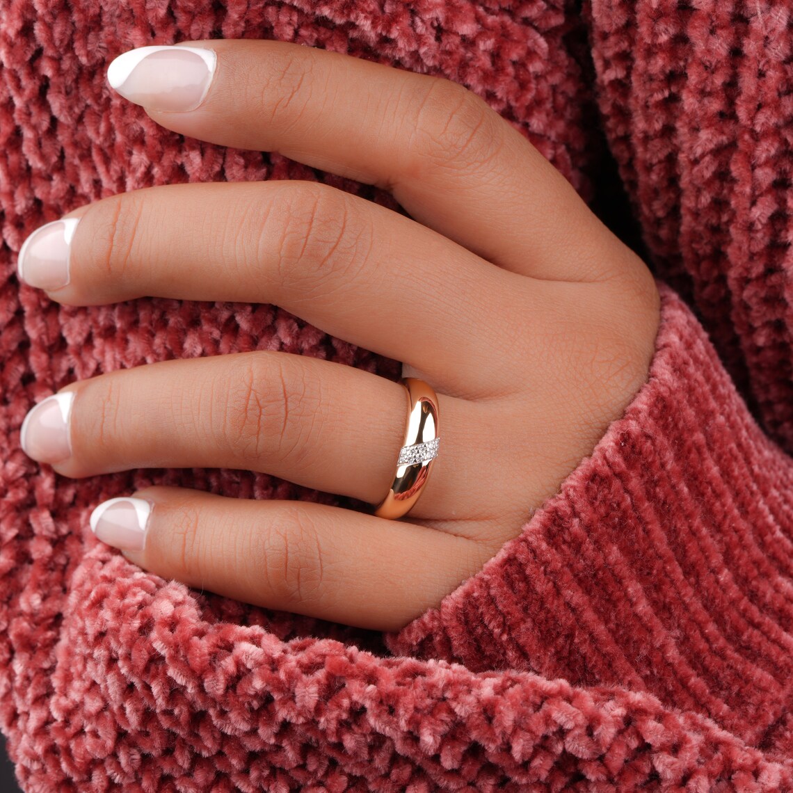 Celestial Embrace High Dome Statement Ring