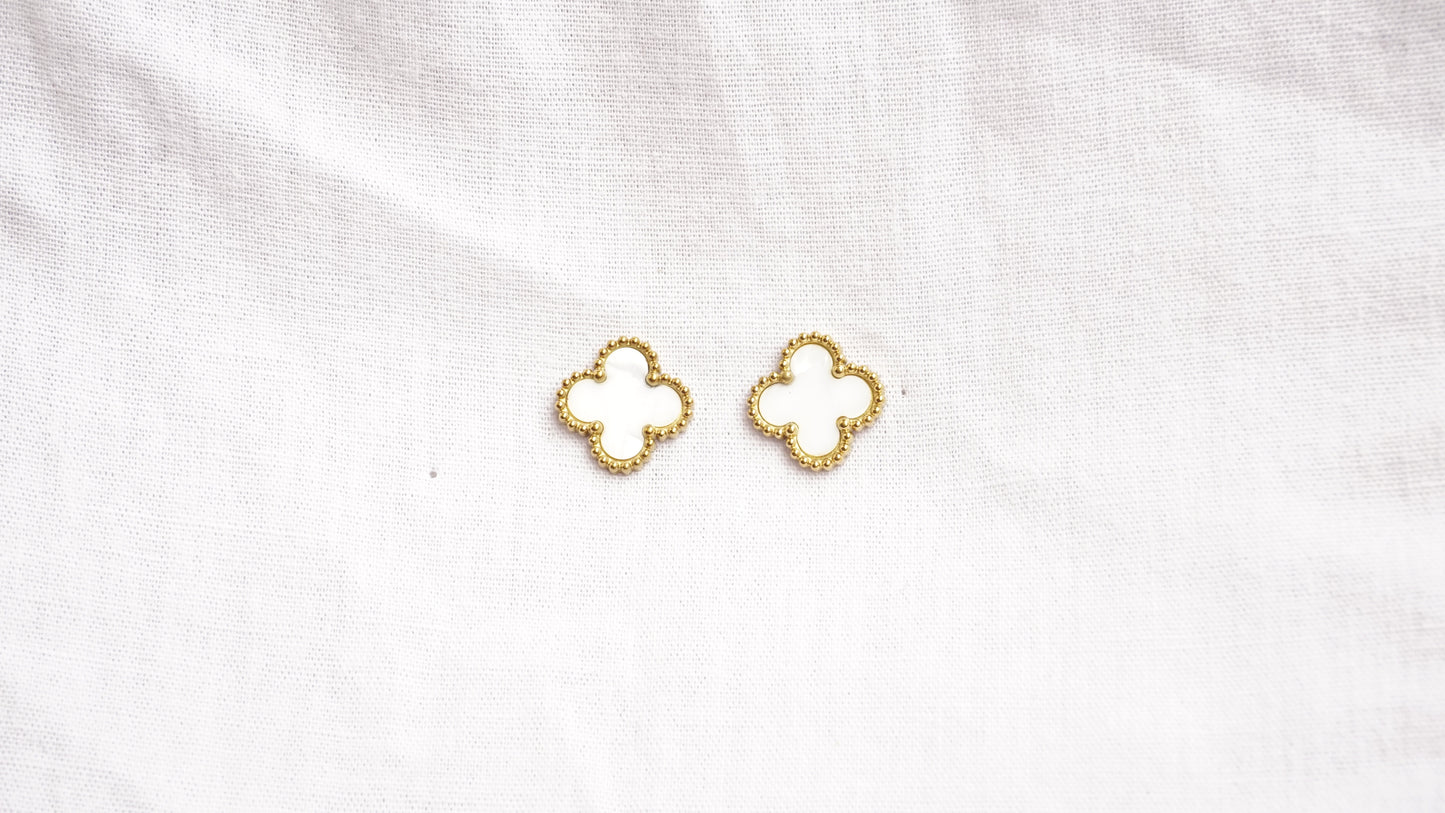 Clover Leaf stud Earrings