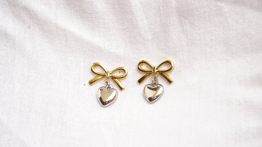 Heart Studs