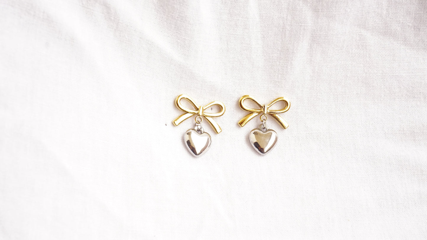 Heart Studs