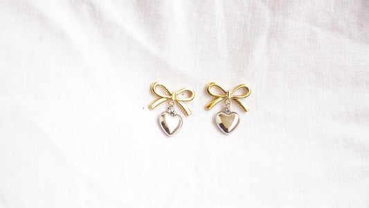 Heart Studs