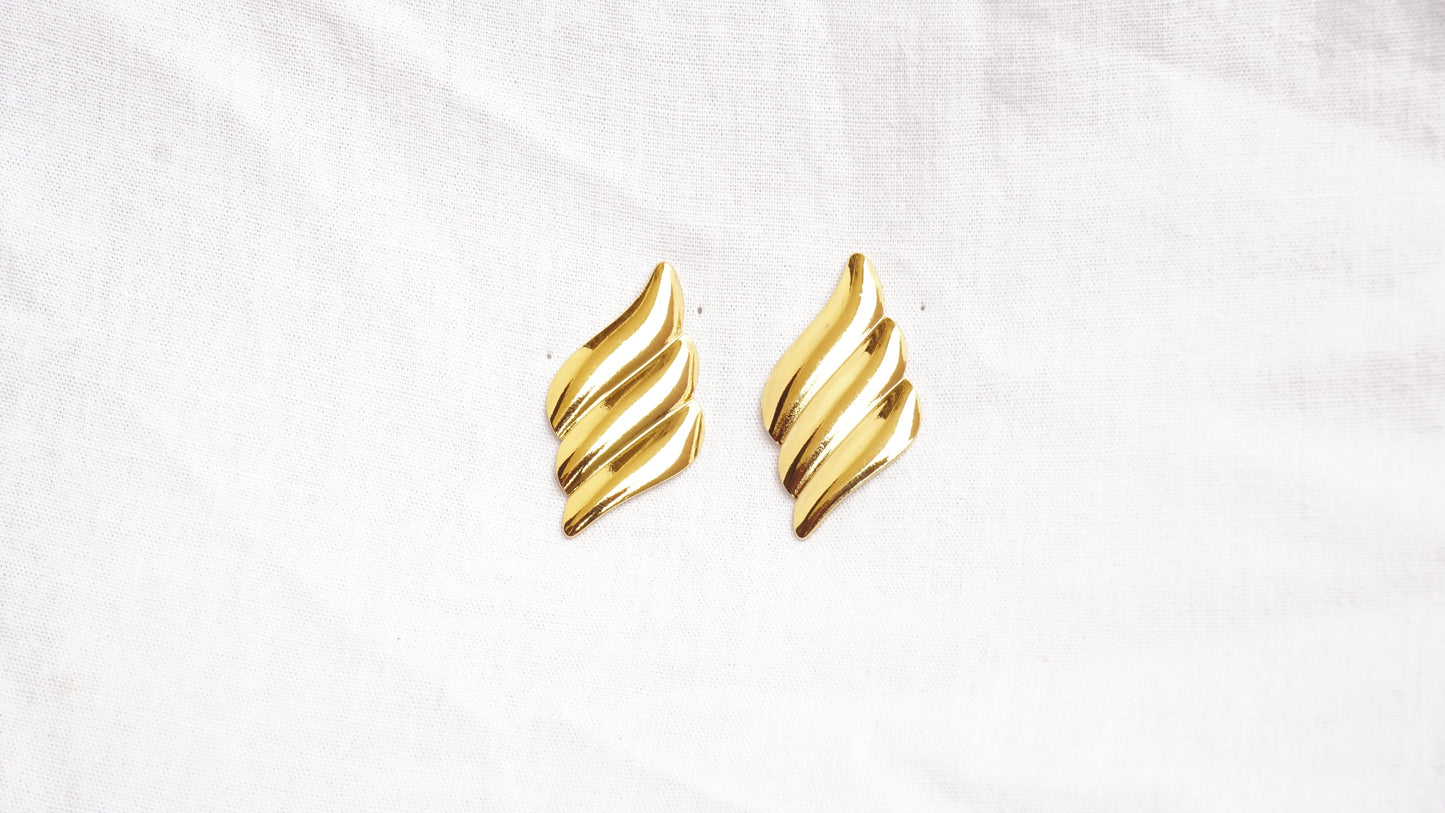 Angel Wing Stud Earrings Women