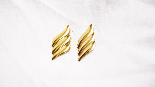 Angel Wing Stud Earrings Women