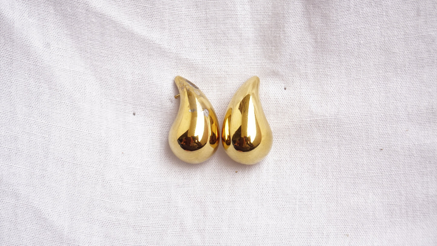 Tarnish-Free Waterproof Demi-Fine Stud Earrings