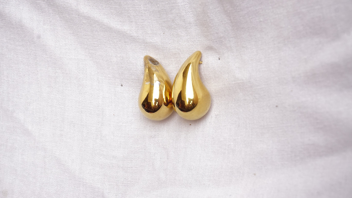 Tarnish-Free Waterproof Demi-Fine Stud Earrings
