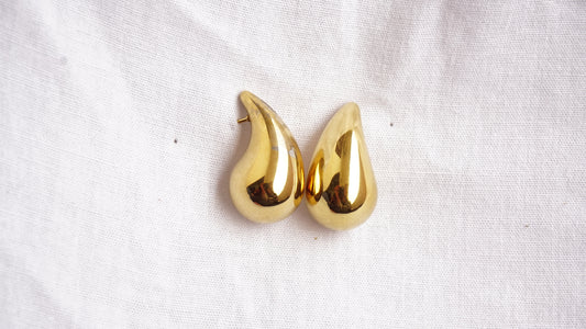 Tarnish-Free Waterproof Demi-Fine Stud Earrings