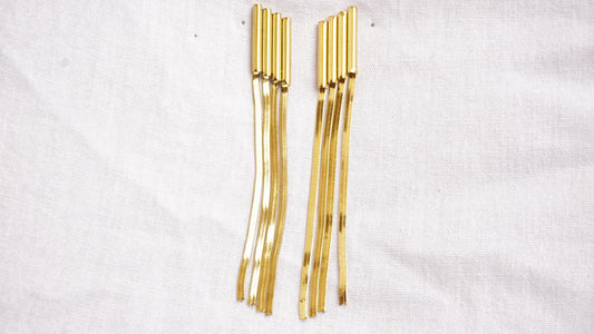 Rectangular Tassle Earring