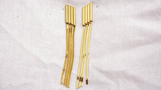 Rectangular Tassle Earring