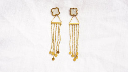 Invisible clip on earrings