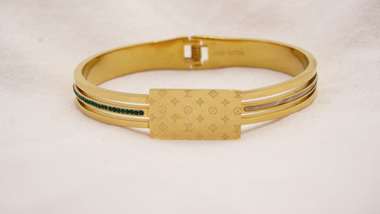 Emerald Green Crystal Bracelet