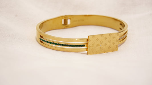 Emerald Green Crystal Bracelet