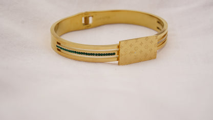 Emerald Green Crystal Bracelet