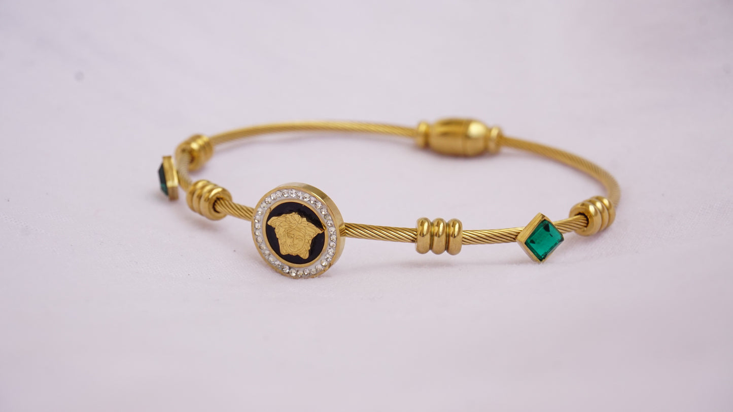 Medusa Stone Anti Tarnish Bracelet