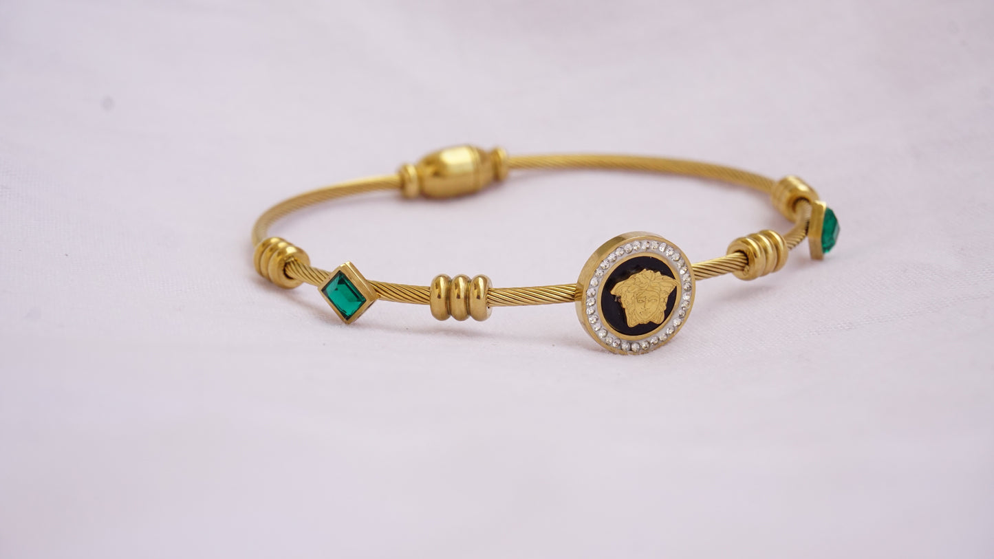 Medusa Stone Anti Tarnish Bracelet