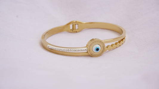 Anti Tarnish Evil Eye Kada