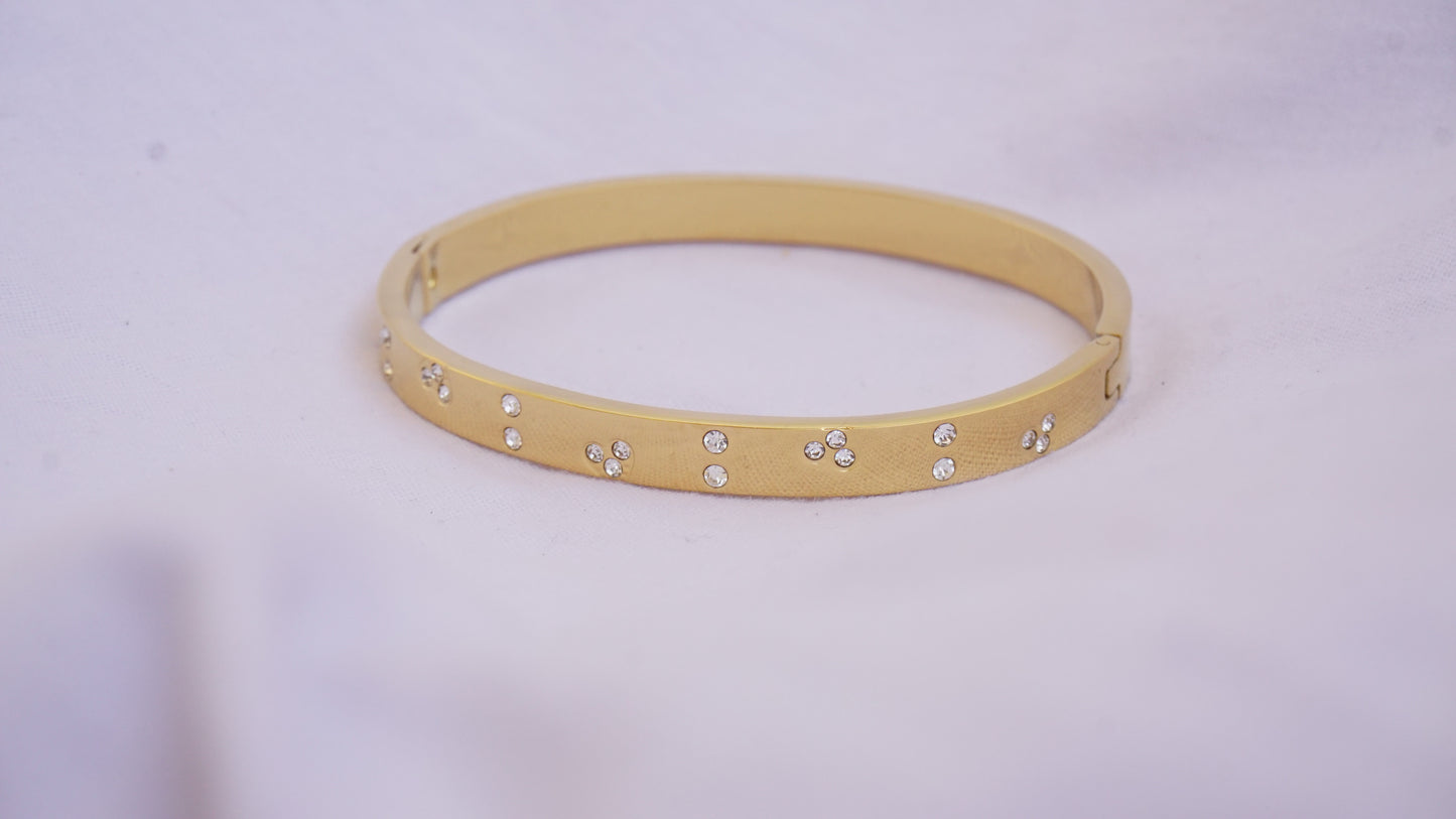Studded Bangle-Style Bracelet