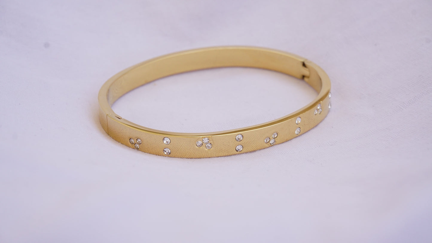Studded Bangle-Style Bracelet