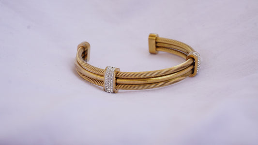 Diamond double row twisted