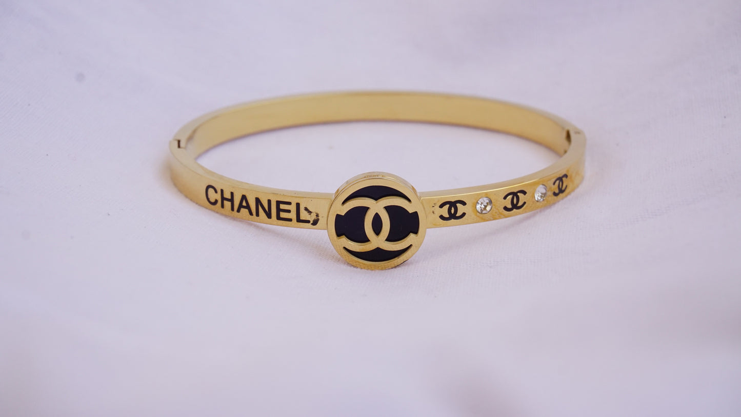 Stainless Steel Brand Bangle