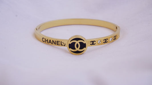 Stainless Steel Brand Bangle