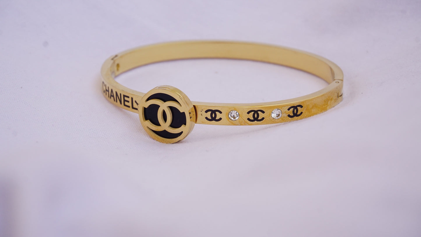 Stainless Steel Brand Bangle