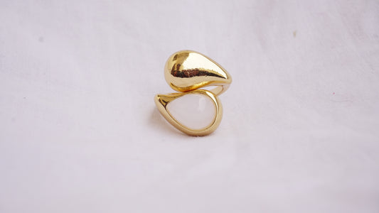Pearl Dome Ring For Women