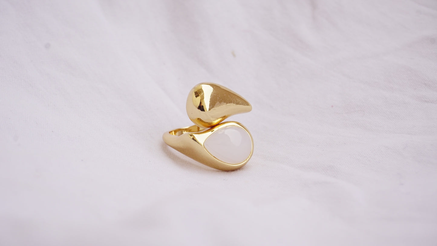Pearl Dome Ring For Women