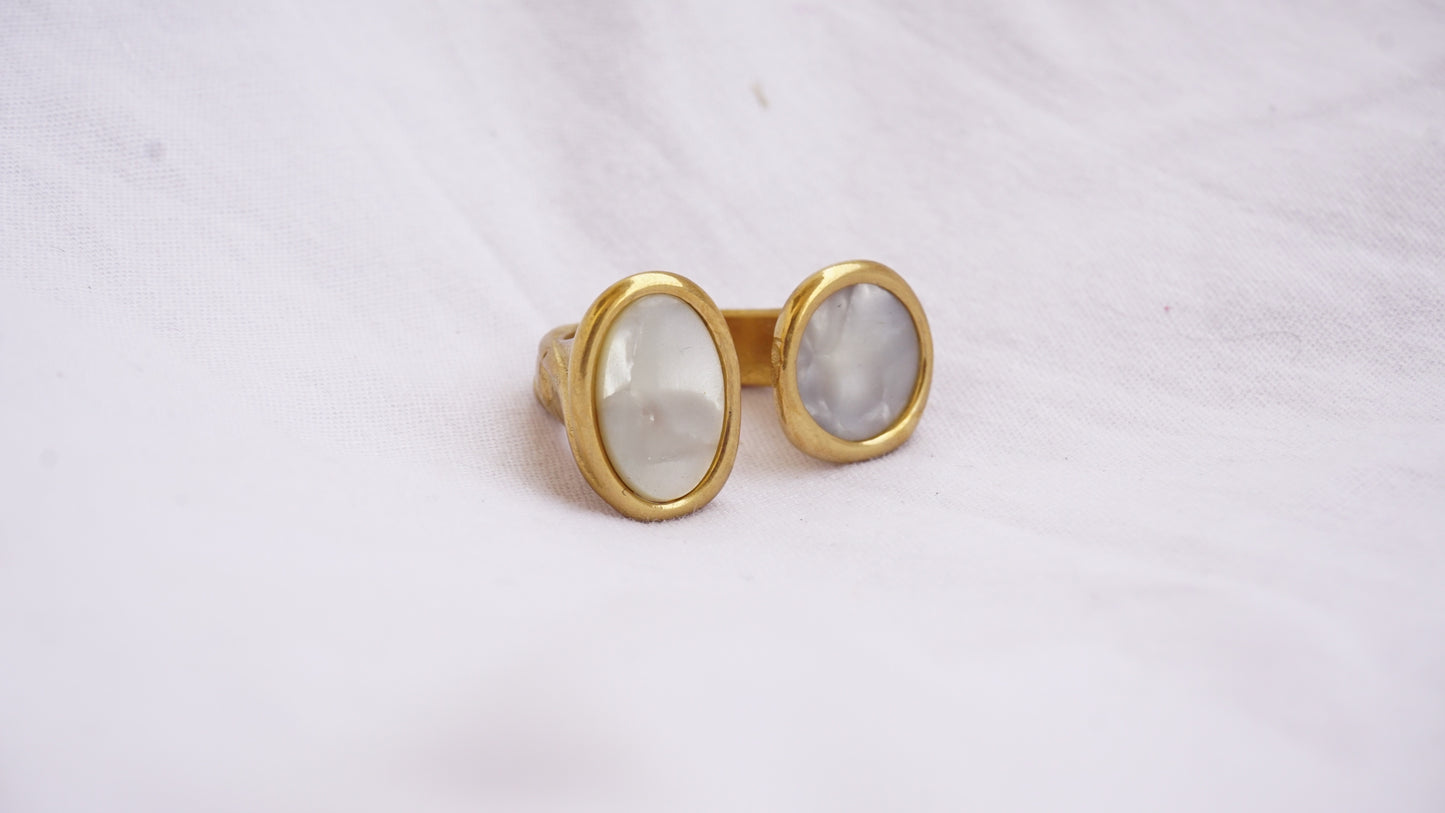 Natural Pearl Moti Ring