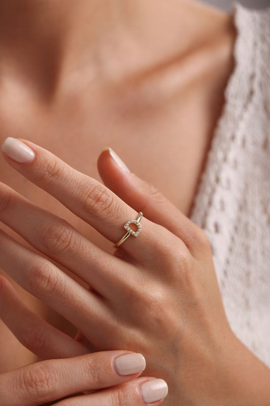 Alphabet Ring Letter Ring Name Ring