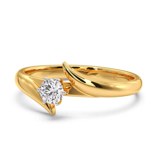 Round Shape Brilliant Engagement Ring