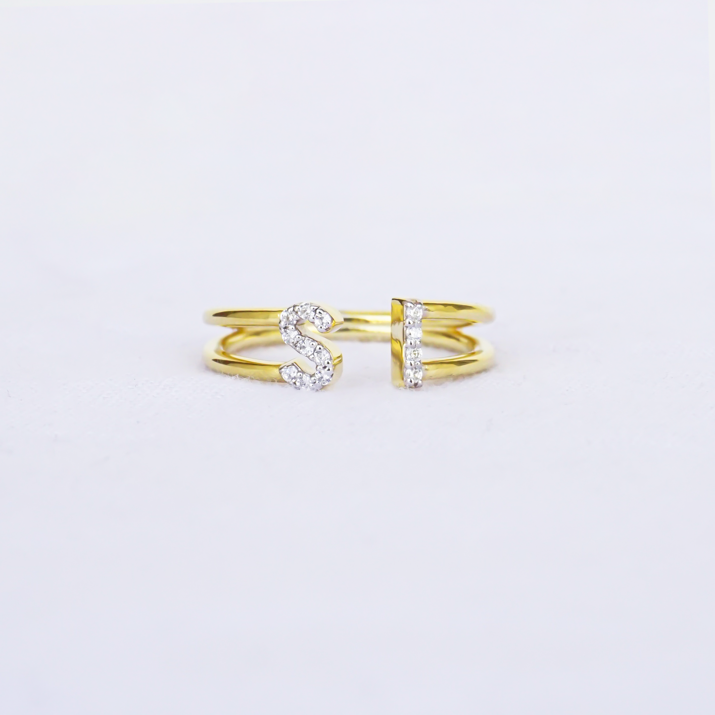Custom Personalized Letters Ring Your Signature, Your Style