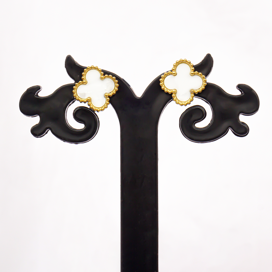 Clover Leaf stud Earrings