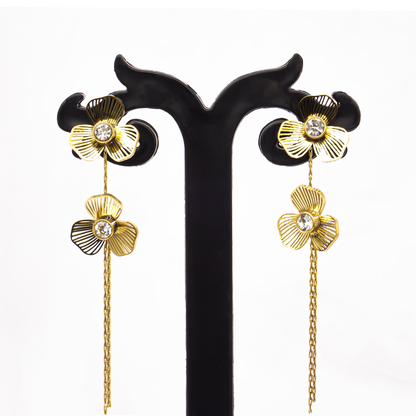 Blossom Cascade Statement Earrings