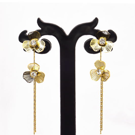 Blossom Cascade Statement Earrings