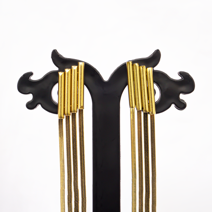 Rectangular Tassle Earring