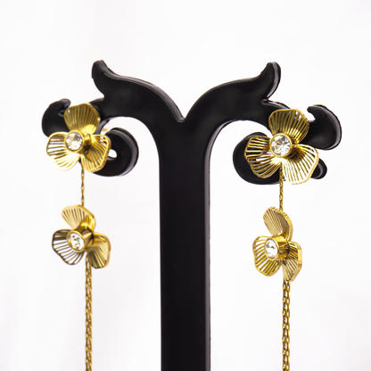 Blossom Cascade Statement Earrings